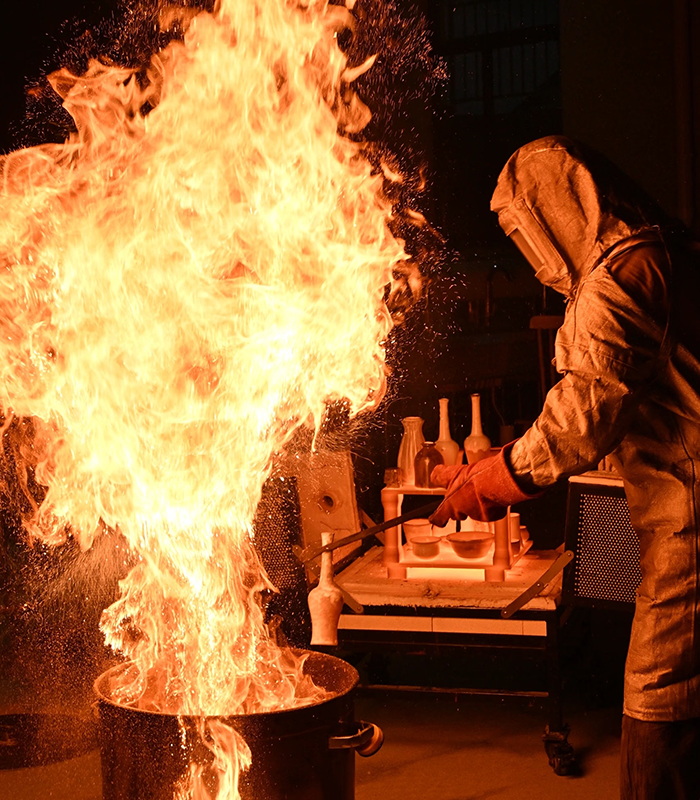 Jingdezhen Porcelain has been fully fired.