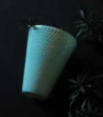 ceramic espresso cups​ side view