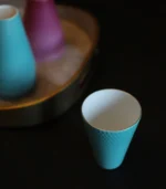 ceramic espresso cups​ top view