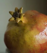 Hand-sculpted ceramic pomegranate dining table centerpiece by Jingee 03