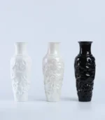 Porcelain Vase Images showing three different color styles