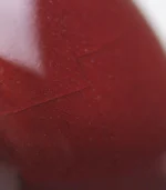 Table Centerpiece— handmade ceramic cherry -crackle glaze (ice crack) detail