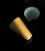 Sake Cup Detailed views of the side and rim