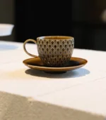 Teacup and Saucer front view 01