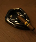 ceramic cigar ashtray Side detail view 01