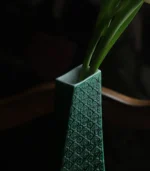 vase for flowers close-up of the bottle opening 03