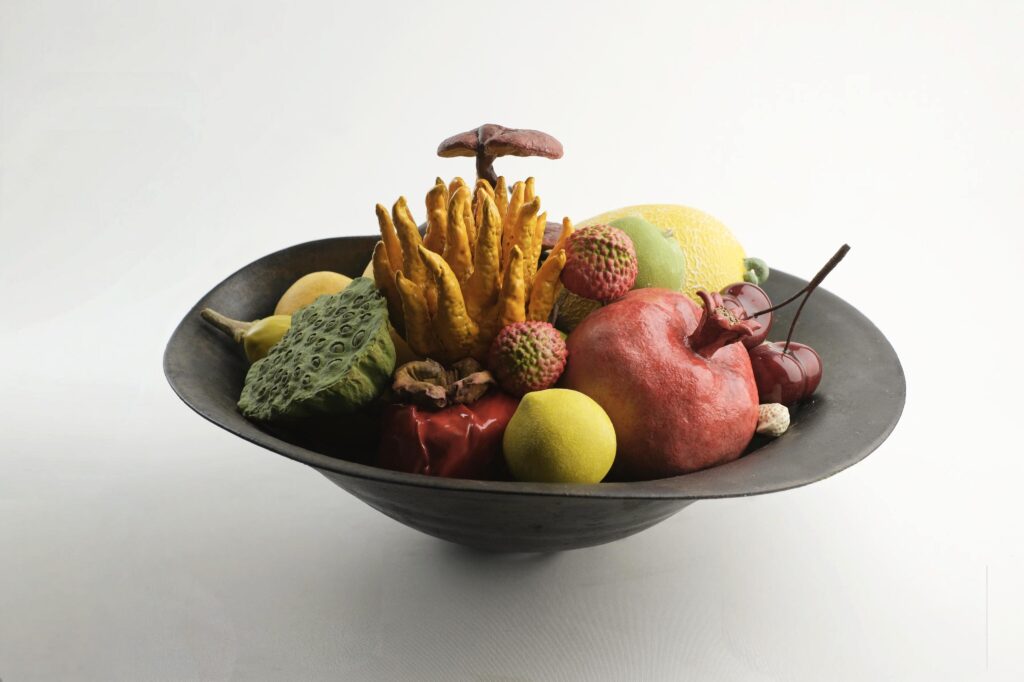 Ceramic Fruit Sculpture 02