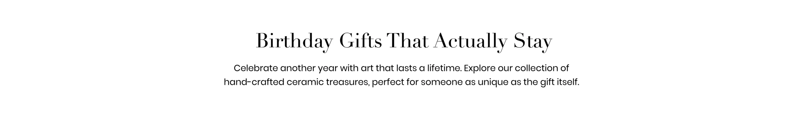 Birthday Gifts : Header background image of the product page