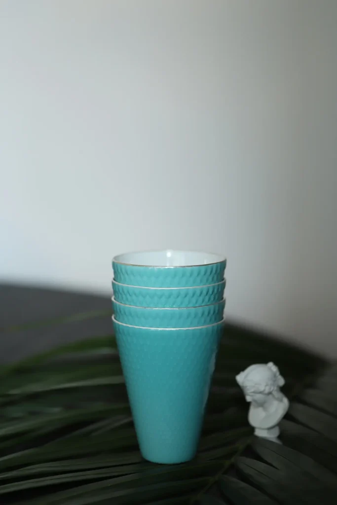 Three ceramic espresso cups​